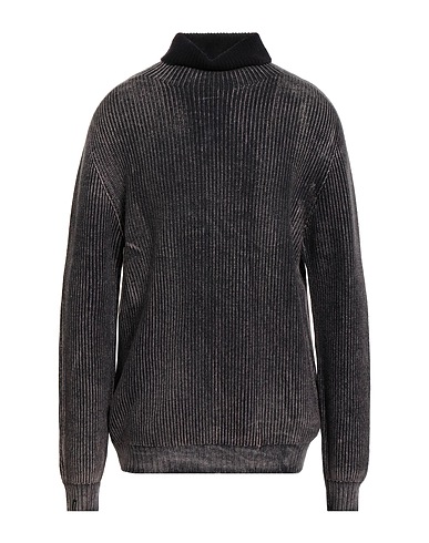 AROVESCIO Polo neck 100% Merino Wool
