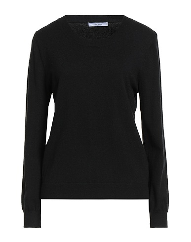 LANACAPRINA Sweater Black 55% Viscose, 29% Polyester, 16% Nylon