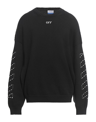 OFF-WHITE™ Jumper Black 74% Cotton, 26% Polyamide