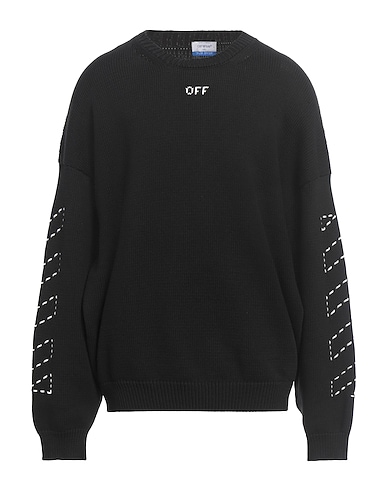 OFF-WHITE™ Sweater NERO 74% Cotton, 26% Polyamide
