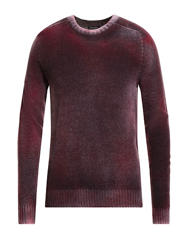 AROVESCIO Jumper Plum 90% Wool, 10% Cashmere