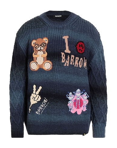 BARROW Sweater Slate blue 75% Polyacrylic, 15% Wool, 10% Alpaca wool