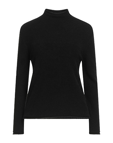 EMPORIO ARMANI Turtleneck Black 44% Wool, 34% Polyamide, 19% Cashmere, 3% Elastane