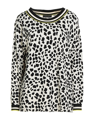 ELENA MIRÒ Jumper Black 71% Viscose, 29% Polyamide