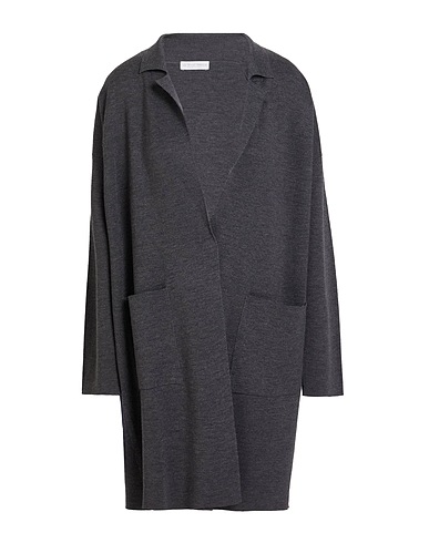 LE TRICOT PERUGIA Cardigan Charcoal 100% Virgin Wool