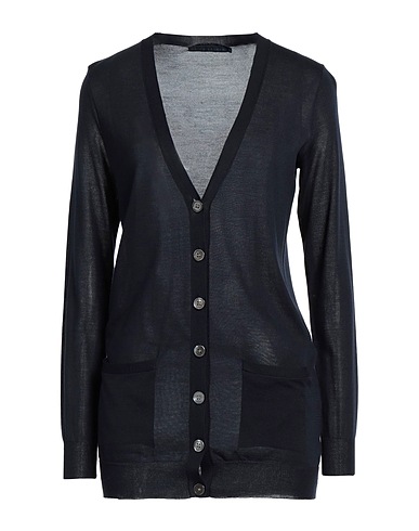 POLO RALPH LAUREN Cardigan Midnight blue 100% Silk