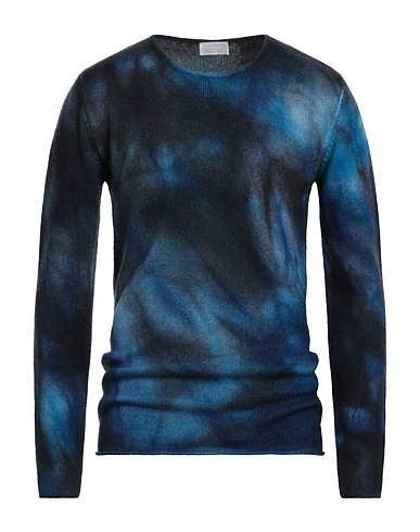 DANIELE FIESOLI Cashmere blend Midnight blue 100% Cashmere