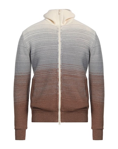 HERNO Cardigan Light grey 100% Virgin Wool