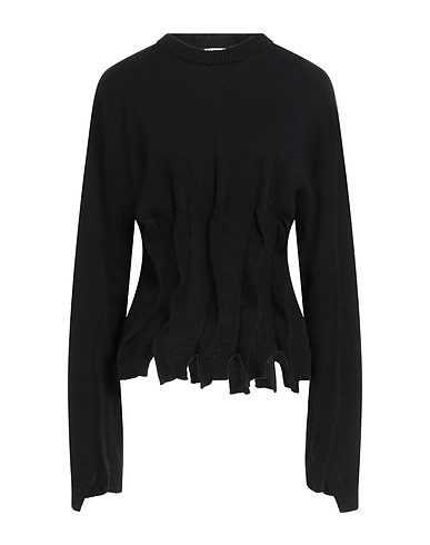 ATOMOFACTORY Pullover Nero 80% Lana, 20% Poliammide