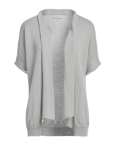 GUESS Cardigan Light grey 100% Cotton