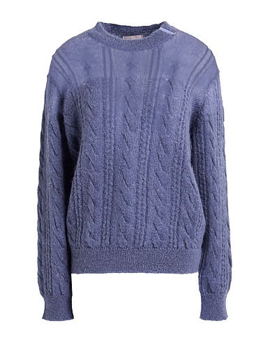 HERNO Sweater RESORT Slate blue 67% Mohair wool, 28% Polyamide, 5% Wool