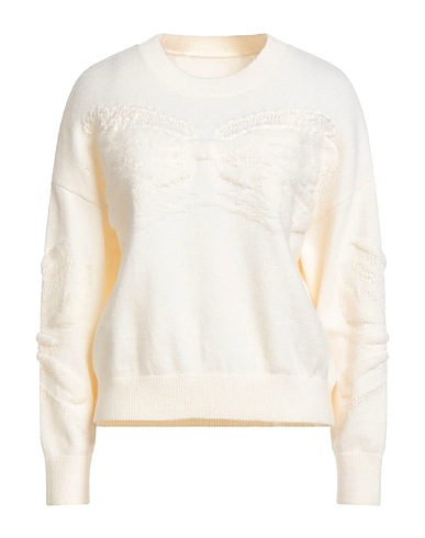 EALL.CZ Jumper Cream 43% Acrylic, 30% Polyester, 27% Nylon