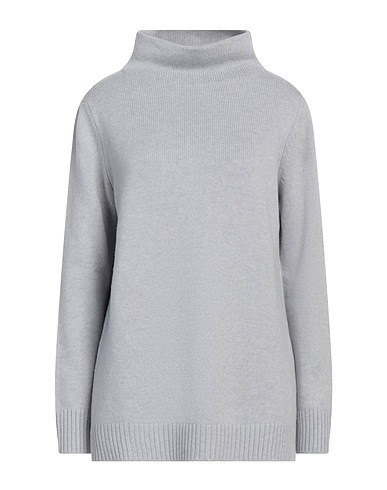 GRAN SASSO Turtleneck Light grey 70% Virgin Wool, 20% Viscose, 10% Cashmere