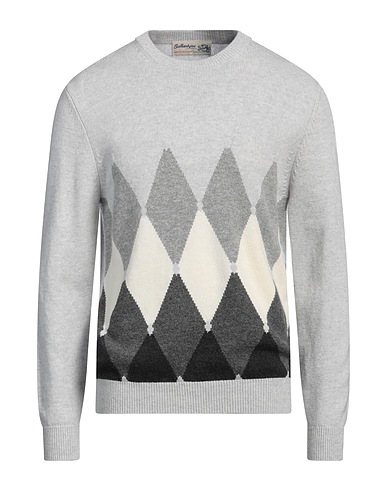 BALLANTYNE Cashmere blend Light grey 100% Cashmere