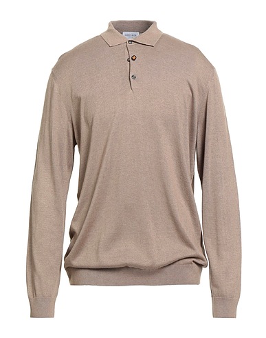 HERITAGE Jumper Taupe 85% Silk, 15% Cashmere