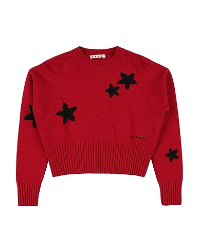 MARNI Pullover Ziegelrot 70% Wolle, 30% Nylon