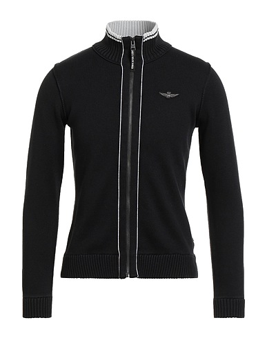 AERONAUTICA MILITARE Cardigan Nero 100% Cotone