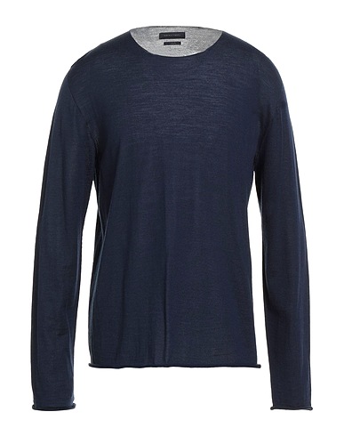 DANIELE FIESOLI Jumper Midnight blue 75% Merino Wool, 25% Silk