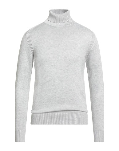 OUT/FIT Rollkragenpullover Hellgrau 65% Viskose, 35% Polyamid