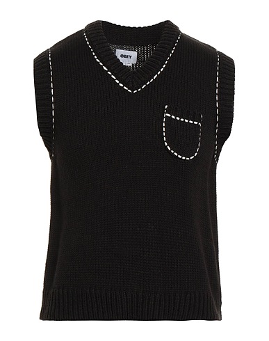 OBEY Jumper Black 100% Acrylic