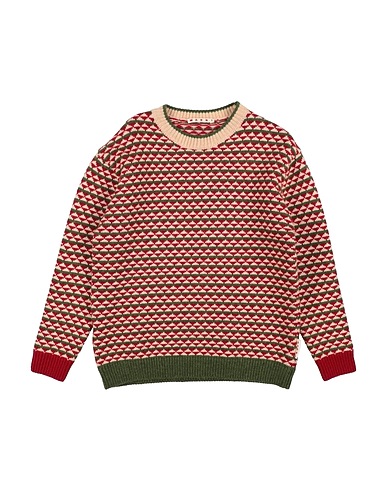 MARNI Jumper Brick red 70% Wool, 30% Nylon