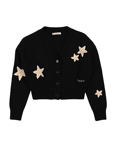 MARNI Cardigan Black 70% Wool, 30% Nylon