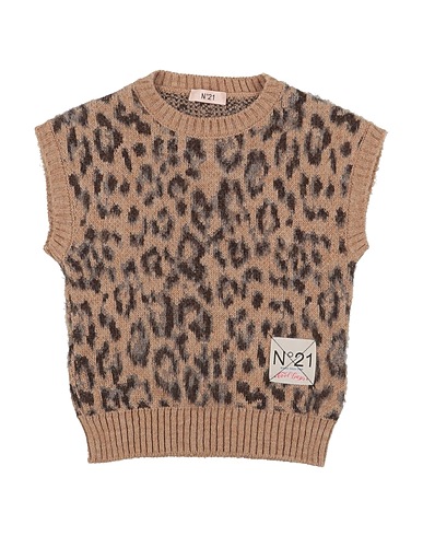 N°21 Jumper Light brown 65% Acrylic, 25% Wool, 10% Alpaca wool