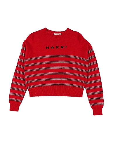 MARNI Jumper Red 35% Nylon, 30% Rayon, 30% Wool, 5% Cashmere