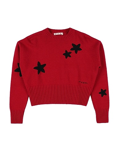 MARNI Jumper Brick red 70% Wool, 30% Nylon