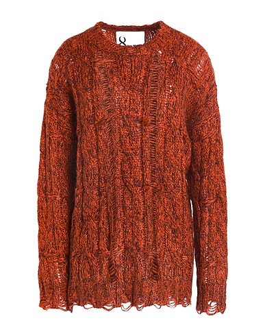 8PM Jumper Rust 40% Acrylic, 30% Mohair wool, 30% Polyamide