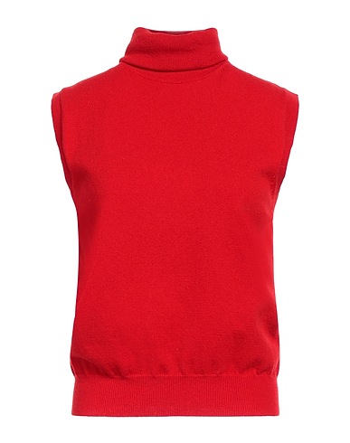 RÓHE Polo neck Red 87% Wool, 10% Cashmere, 3% Elastane