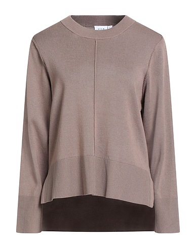 VILA Jumper Khaki 70% EcoVero™ viscose, 30% Polyester