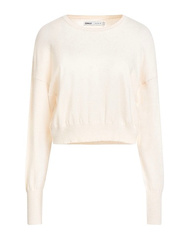 ONLY Pullover Avorio 35% Viscosa, 27% Nylon, 23% Poliestere, 15% Viscosa CIRCULOSE®
