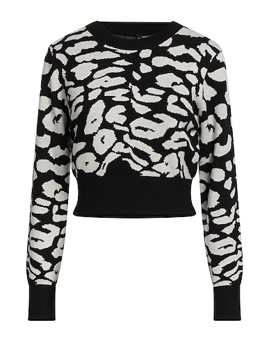 ONLY Pullover Schwarz 50% Liva Reviva von Birla Cellulose™, 28% Polyester, 22% Nylon