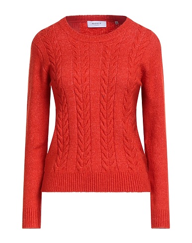 MARKUP Sweater Rust 69% Acrylic, 28% Polyester, 3% Elastane