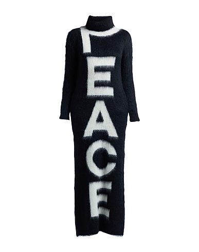 MOSCHINO Knit dress Black 50% Mohair wool, 32% Polyamide, 18% Virgin Wool