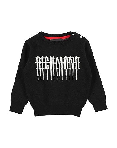 JOHN RICHMOND Pullover Nero 50% Viscosa, 28% Poliestere, 22% Nylon