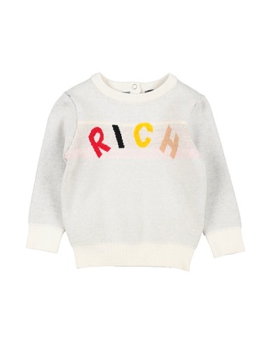 JOHN RICHMOND Sweater Off white 50% Viscose, 28% Polyester, 22% Nylon