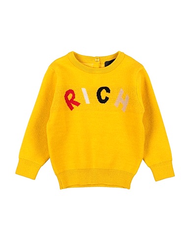 JOHN RICHMOND Pullover Gelb 50% Viskose, 28% Polyester, 22% Nylon