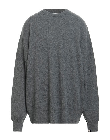 EXTREME CASHMERE Cashmere jumper Grey 88% Cashmere, 10% Nylon, 2% Elastane