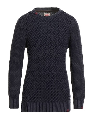 BOB Jumper Navy blue 80% Wool, 20% Polyamide