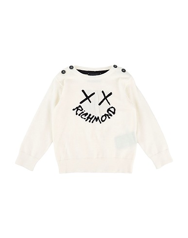 JOHN RICHMOND Sweater Off white 50% Viscose, 28% Polyester, 22% Nylon