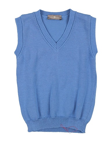 LITTLE BEAR Jumper Azure 100% Cotton