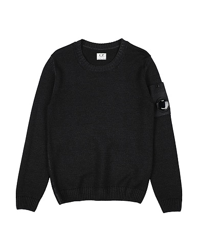 C.P. COMPANY UNDERSIXTEEN Jumper Black 100% Wool