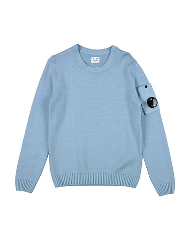 C.P. COMPANY UNDERSIXTEEN Sweater Sky blue 100% Wool