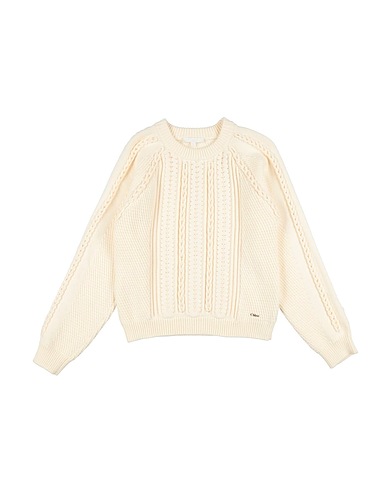 CHLOÉ Jumper Cream 90% Cotton, 10% Wool