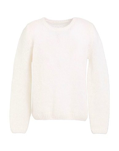 DES PETITS HAUTS Pullover Avorio 48% Mohair superkid, 38% Lana, 8% Poliammide, 6% Lurex®