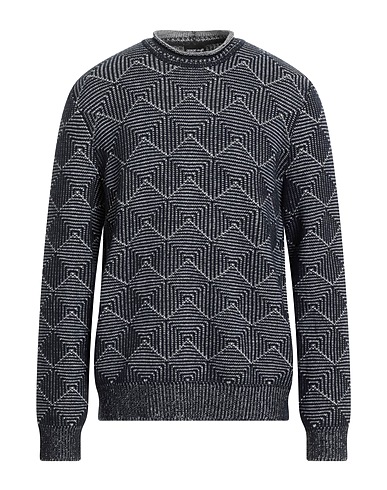 GIORGIO ARMANI Cashmere jumper Midnight blue 100% Cashmere