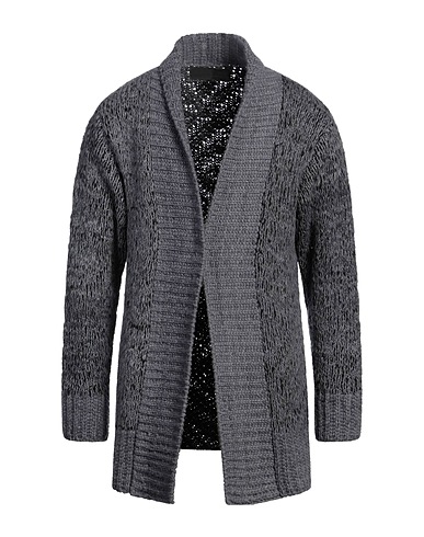 THE ELDER STATESMAN Cardigan Grey 100% Cashmere