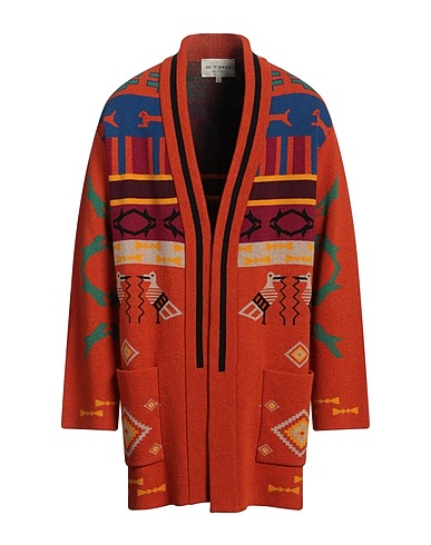 ETRO Cardigan Orange 100% Wool
